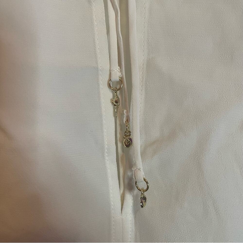 H&M Ruffled Trimmed Drawstring Blouse - Picture 6 of 11